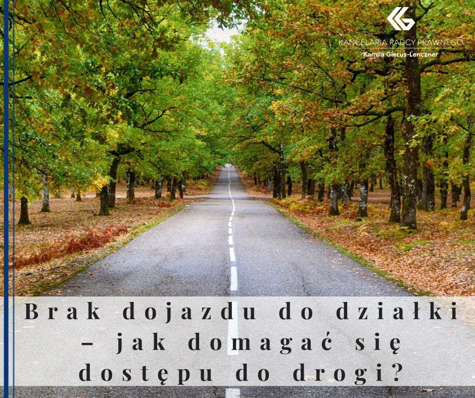 Brak dojazdu do działki – jak domagać się dostępu do drog
              